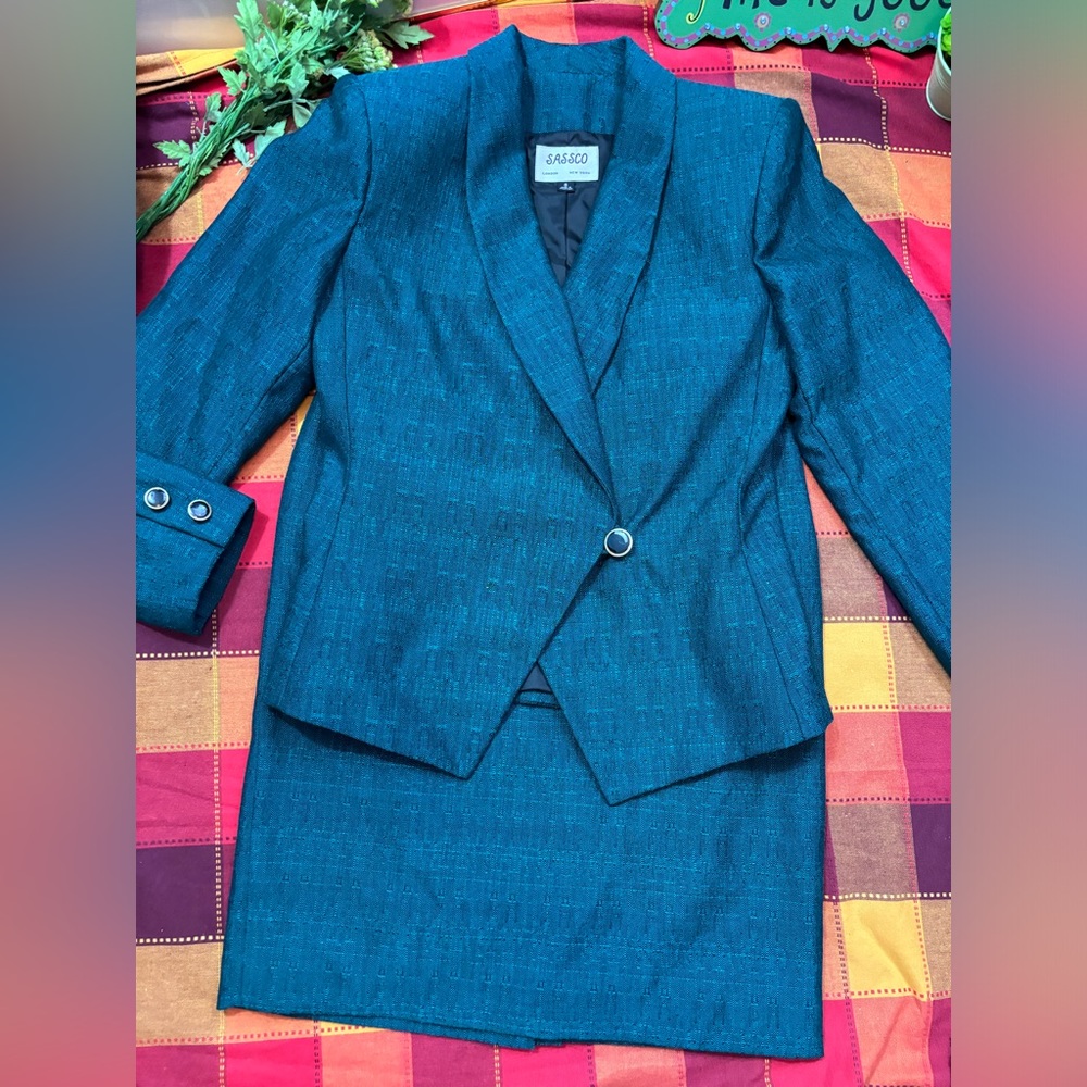Vintage Sassco Blazer Set